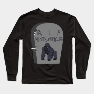 R.I.P Harambe Long Sleeve T-Shirt